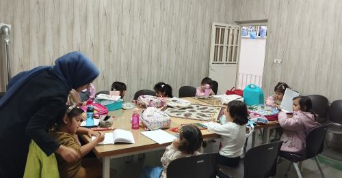 کلاس نقاشی در قزوین