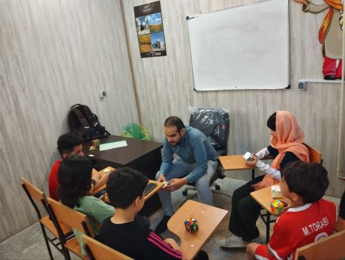 کلاس های مکعب روبیک در قزوین