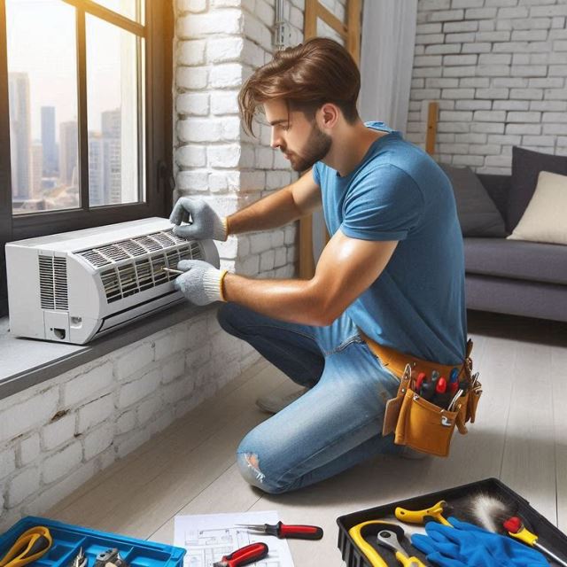 نصب و تعمیر کولرگازی در مهرشهر کرج 