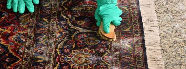 روش سنتی قالیشویی در قالیشویی دهاقان