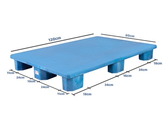 پالت پلاستیکی سطح صاف 