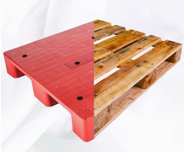 پالت پلاستیکی سطح صاف 