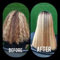 نمونه پروتئین و بوتاکس مو