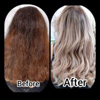 مدل رنگ مو سالن زیبایی محدثه رستمی