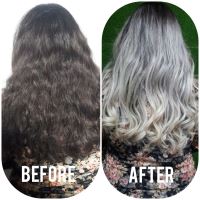 مدل رنگ مو سالن زیبایی محدثه رستمی