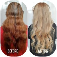 مدل رنگ مو سالن زیبایی محدثه رستمی