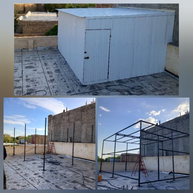 سقف شیروانی اصفهان