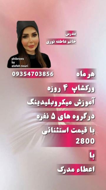 میکروبلیدینگ در شهریار 