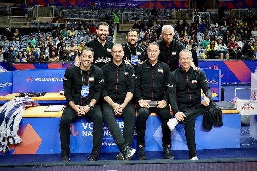 محمدناصر نقره ماسور تیم ملی وا
لیبال VNL 2024