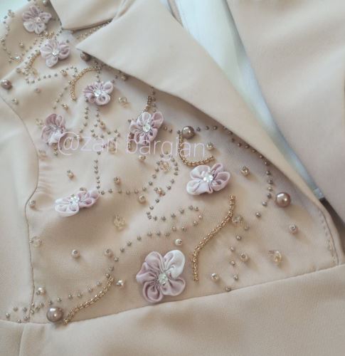 جواهر دوزی روی لباس در مشهد