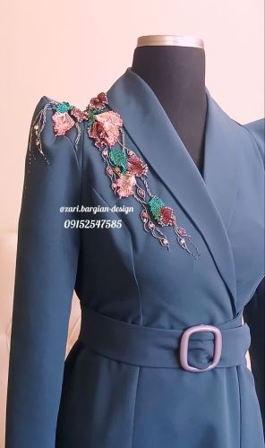 جواهر دوزی روی لباس در مشهد