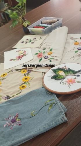 جواهر دوزی روی لباس در مشهد