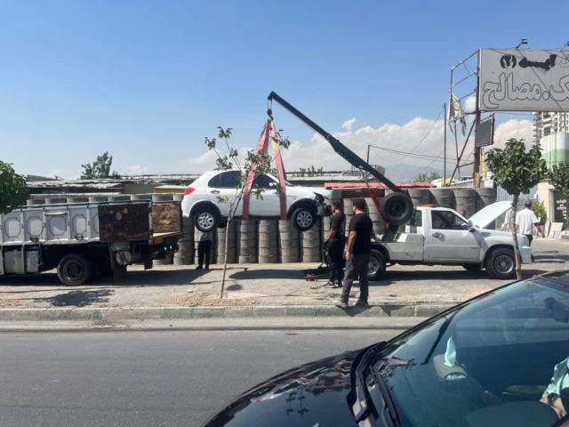 جرثقیل دو تن در تهران 