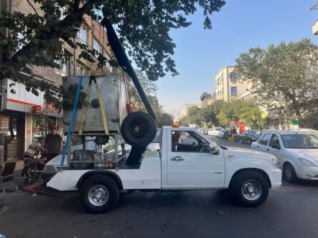 شماره جرثقیل دوتن تهران 09122595166