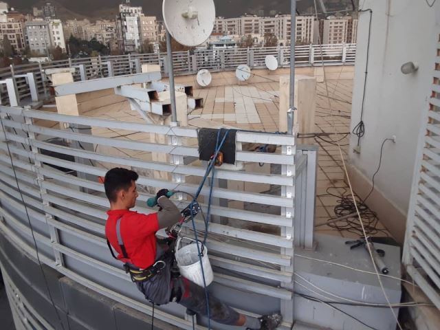 شستشوى نماى ساختمان در تهران