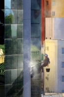 نورپردازى نماى ساختمان در كرج