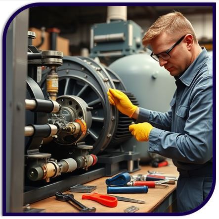 یدکی کمپرسور اسکرو 