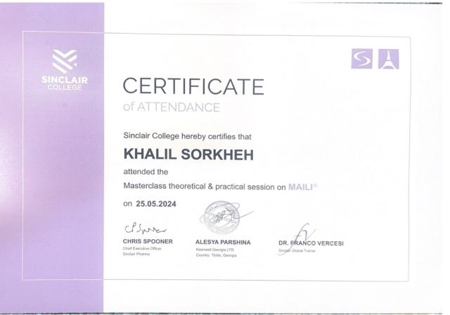 DR.KHALILSORKHE نظام پزشکی : 192293