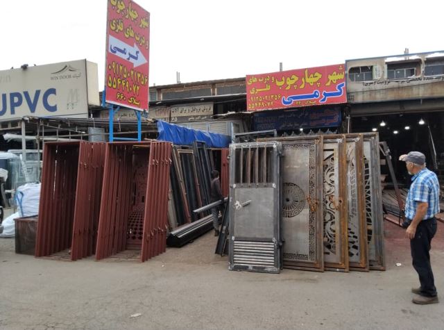 تولید کننده در و پنجره فلزی در تهران