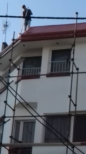 نقاشی نما ساختمان تهران