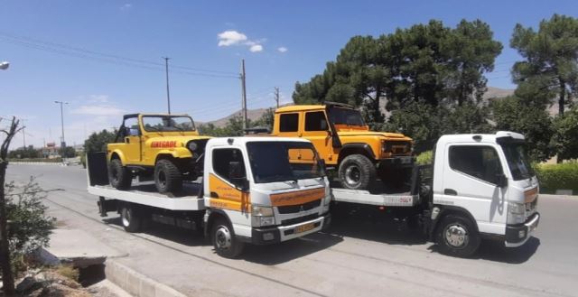 یدک کش شبانه روزی در یزد