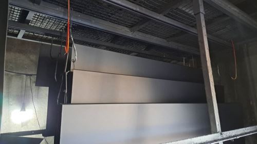 رنگ کوره استاتیک رشت