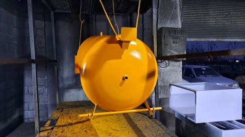 کارگاه رنگ کوره استاتیک رشت