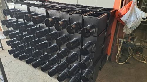 کارگاه رنگ کوره ای استاتیک در رشت