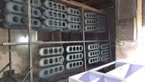 کارگاه رنگ کوره ای استاتیک رشت