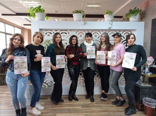 آموزش رنگ مو در کرج