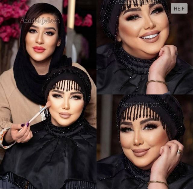 بهترین میکاپ آرتیست در سعادت آباد 