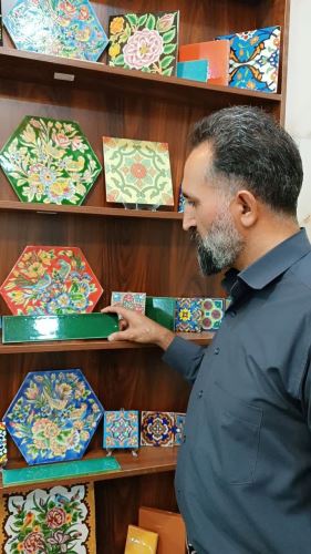 کاشی سنتی اصفهان