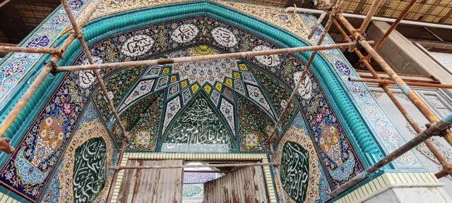 کاشی سازی خاک نگار اصفهان HD