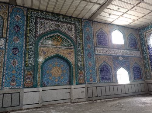 اجرای صفر تا صد کاشی کاری سنتی