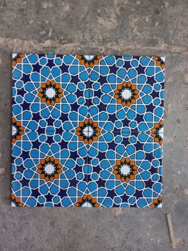 اجرای صفر تا صد کاشی کاری سنتی