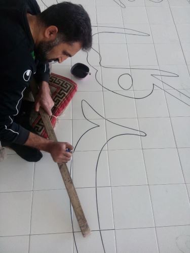 کاشی سازی خاک نگار اصفهان