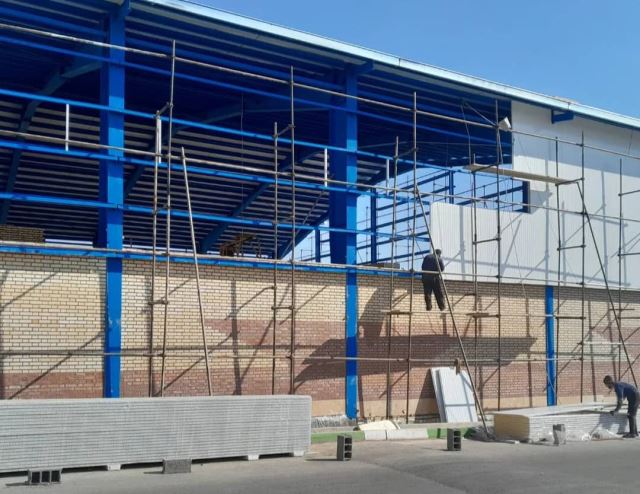 سقف شیروانی در بومهن