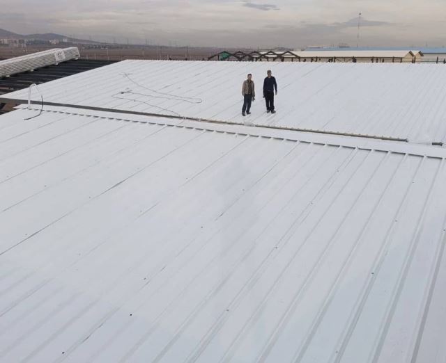 سقف شیروانی در بومهن