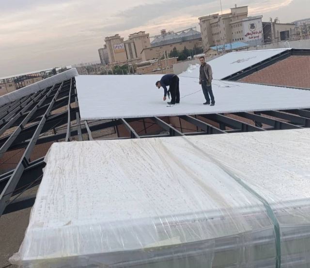 سقف شیروانی در بومهن