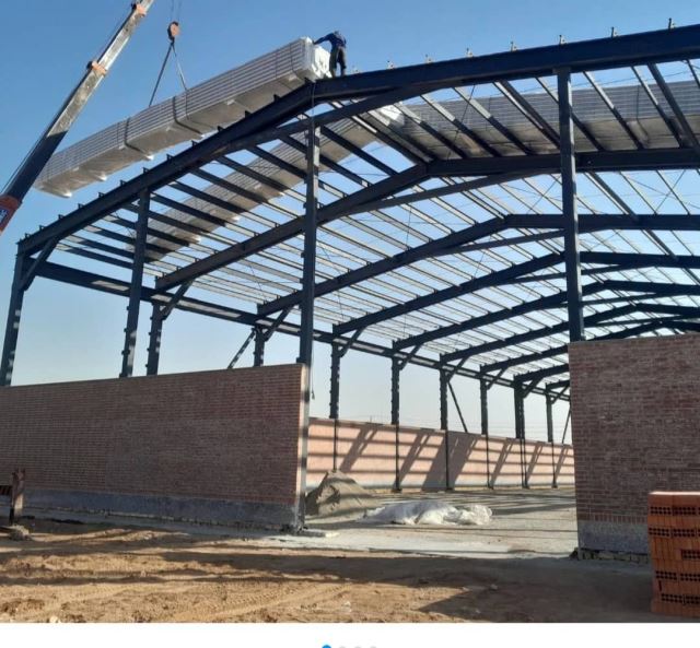 سقف شیروانی در بومهن