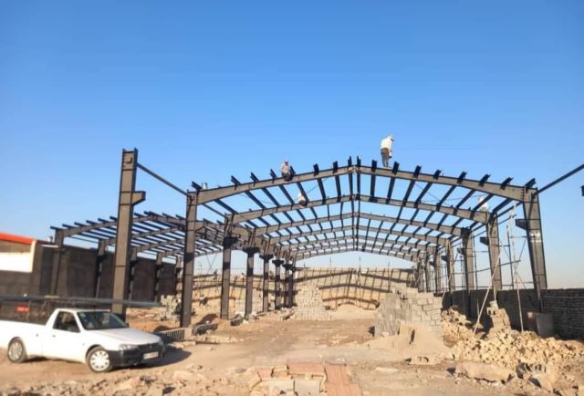 سقف شیروانی در بومهن