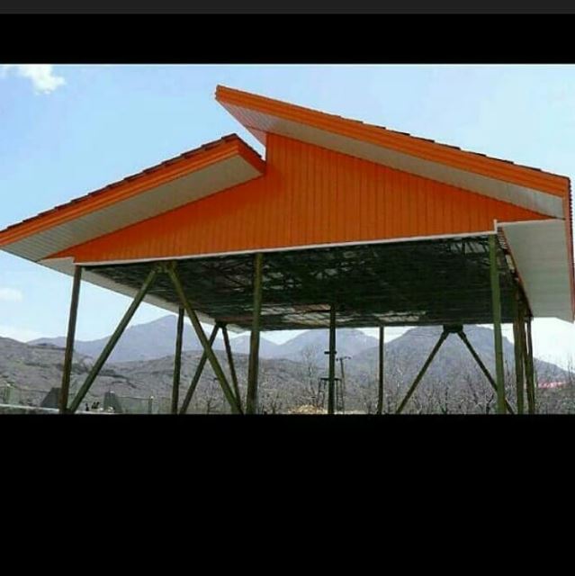 سقف شیروانی در بومهن