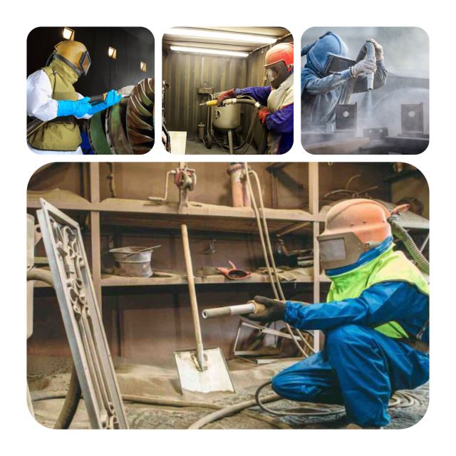 سندبلاست فلزات