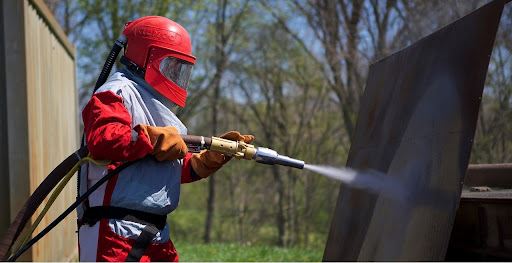 اجرای سندبلاست سیار