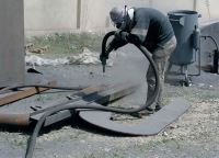 سندبلاست فلزات