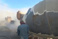 اجرای سندبلاست آهن