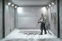 اجرای سندبلاست آهن