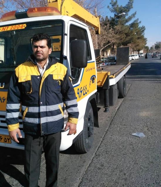 جرثقیل در بیرجند