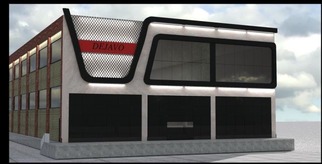 نماى كرتين وال در اراك