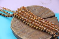 ریسه مهره گرد سنگ اصل سنگارنگ